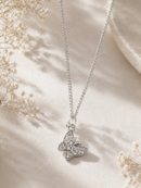 Butterfly Pendant Necklace for Women | Crystal Butterfly Necklace Korean Jewellery for Women - Moon Beauty